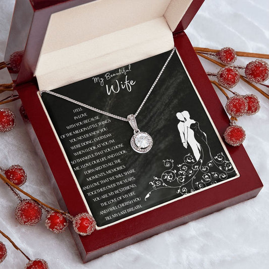 My Beautiful Wife I Love You | Eternal Hope Luxury Necklace